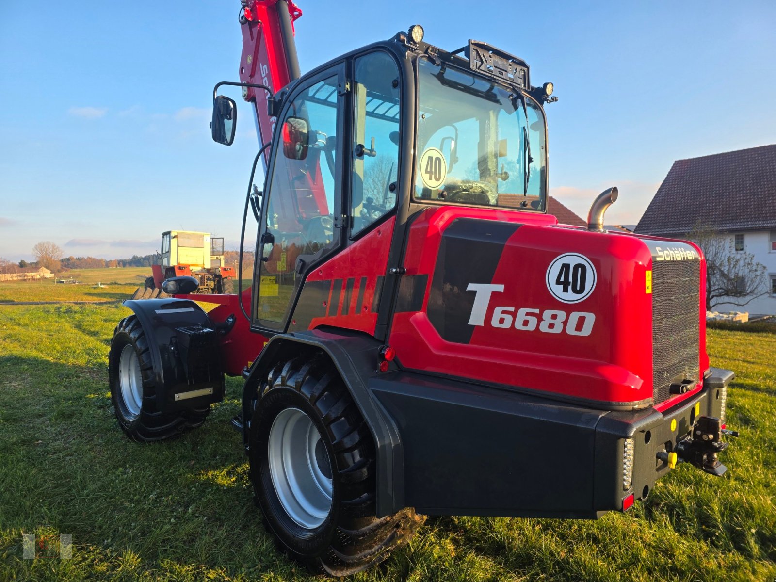 Teleradlader des Typs Schäffer 6680T, Neumaschine in Gerolsbach (Bild 8)