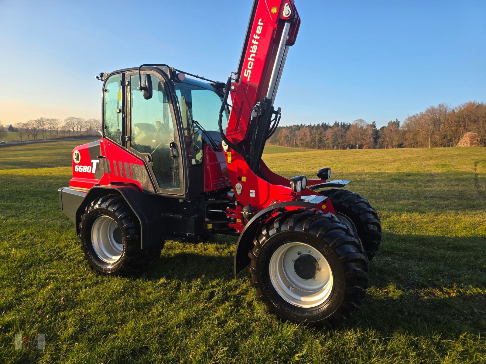 Teleradlader des Typs Schäffer 6680T, Neumaschine in Gerolsbach (Bild 7)