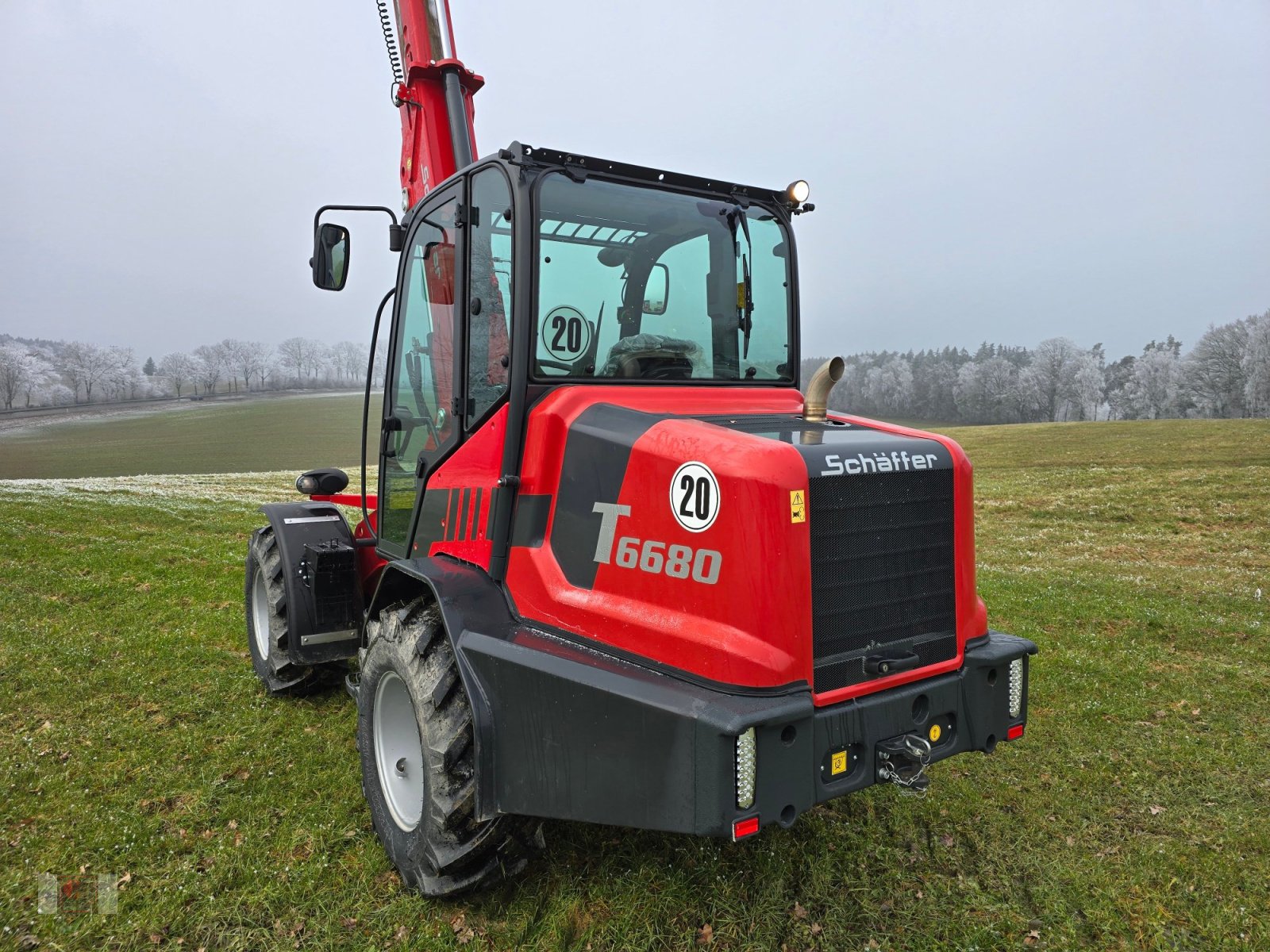 Teleradlader типа Schäffer 6680T, Gebrauchtmaschine в Gerolsbach (Фотография 2)