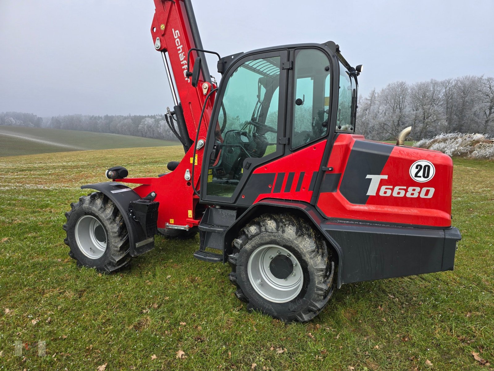 Teleradlader типа Schäffer 6680T, Gebrauchtmaschine в Gerolsbach (Фотография 3)