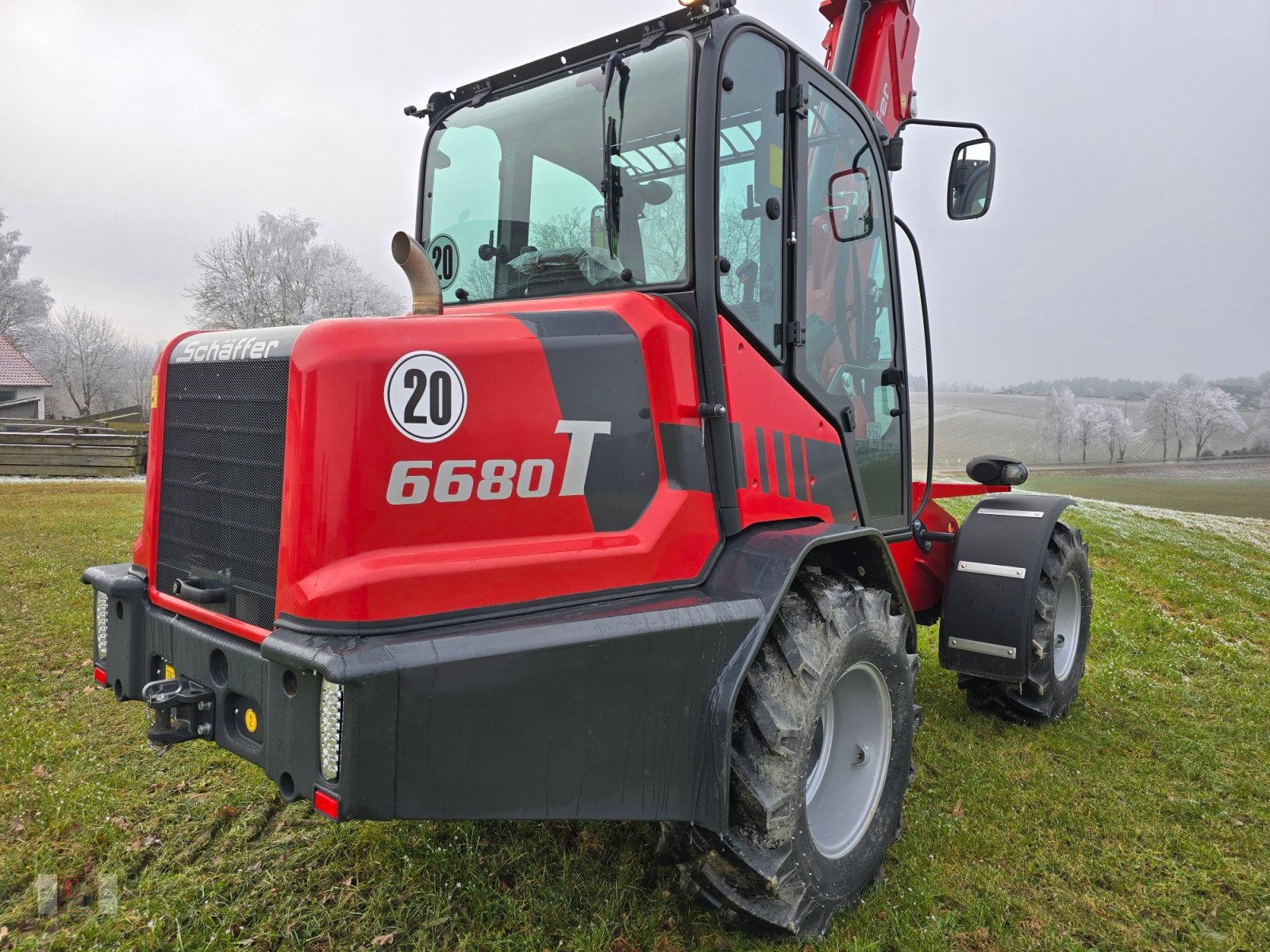 Teleradlader типа Schäffer 6680T, Gebrauchtmaschine в Gerolsbach (Фотография 5)