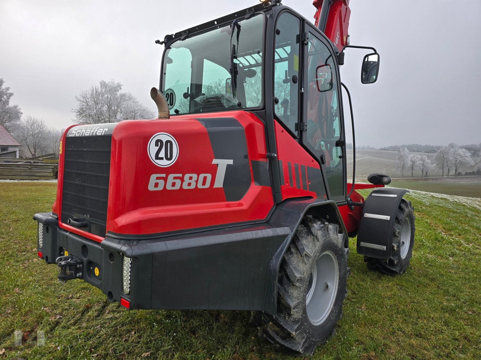 Teleradlader типа Schäffer 6680T, Gebrauchtmaschine в Gerolsbach (Фотография 7)