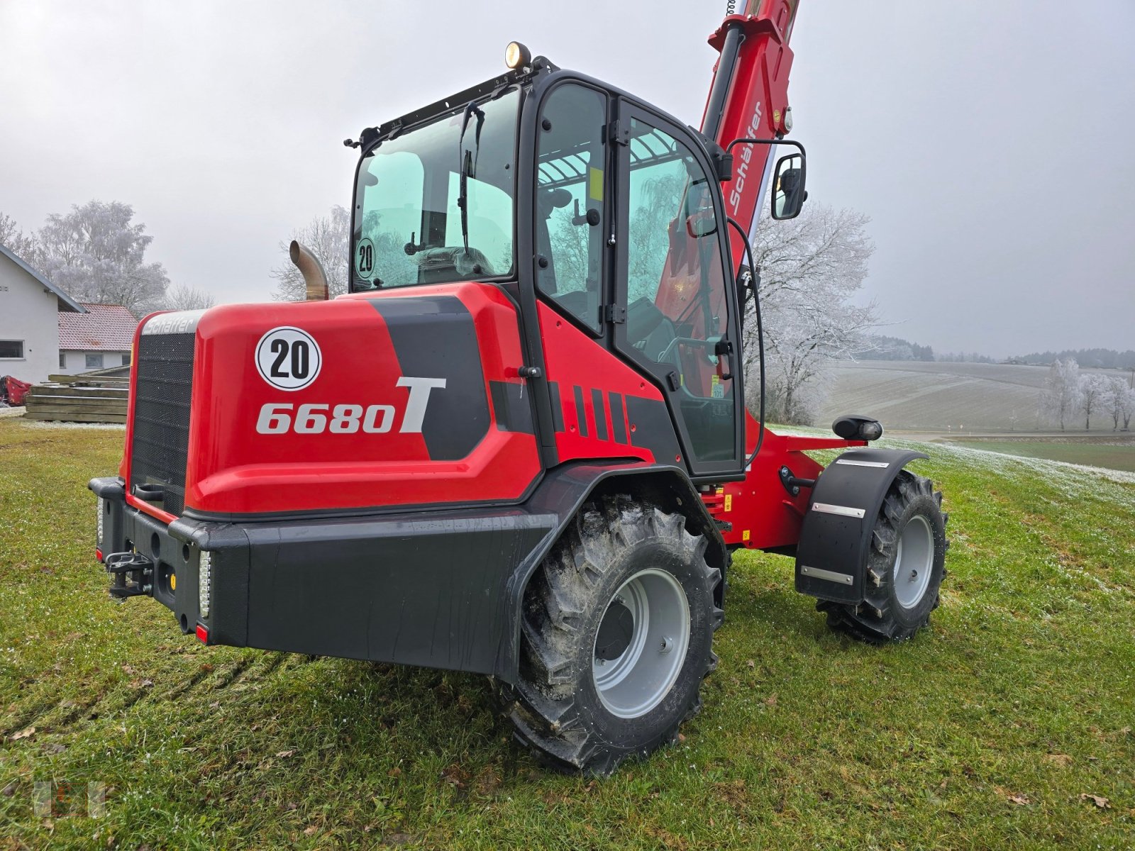 Teleradlader типа Schäffer 6680T, Gebrauchtmaschine в Gerolsbach (Фотография 13)