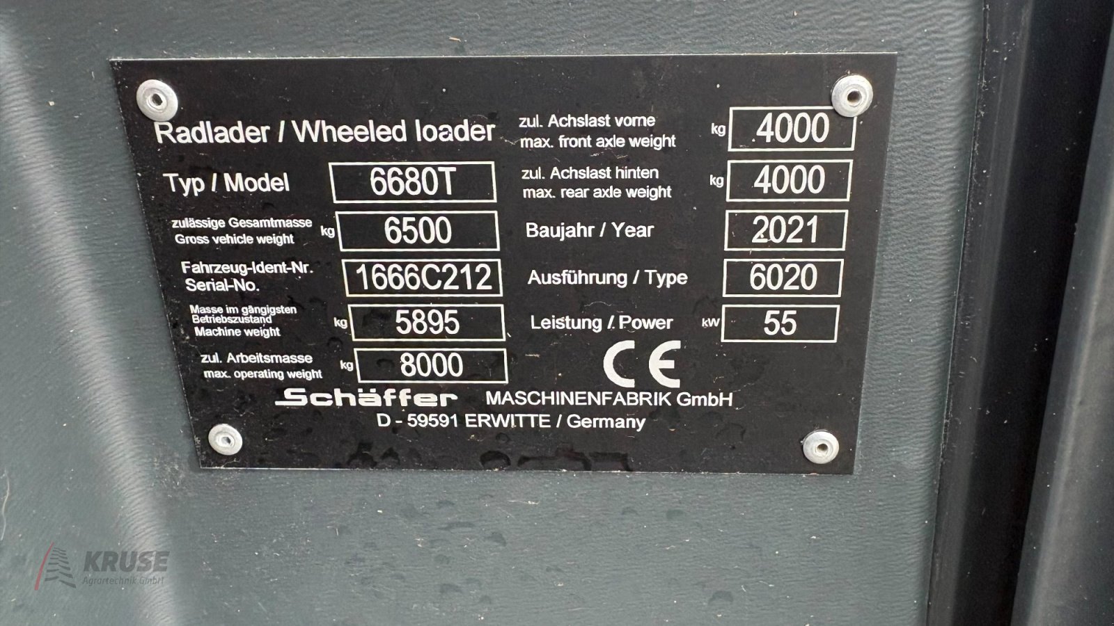 Teleradlader za tip Schäffer 6680T, Gebrauchtmaschine u Fürstenau (Slika 13)