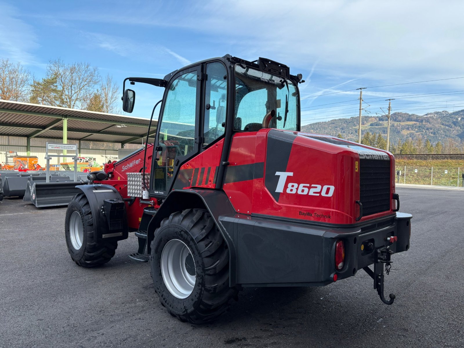 Teleradlader tipa Schäffer 8320T, Gebrauchtmaschine u Frastanz (Slika 9)