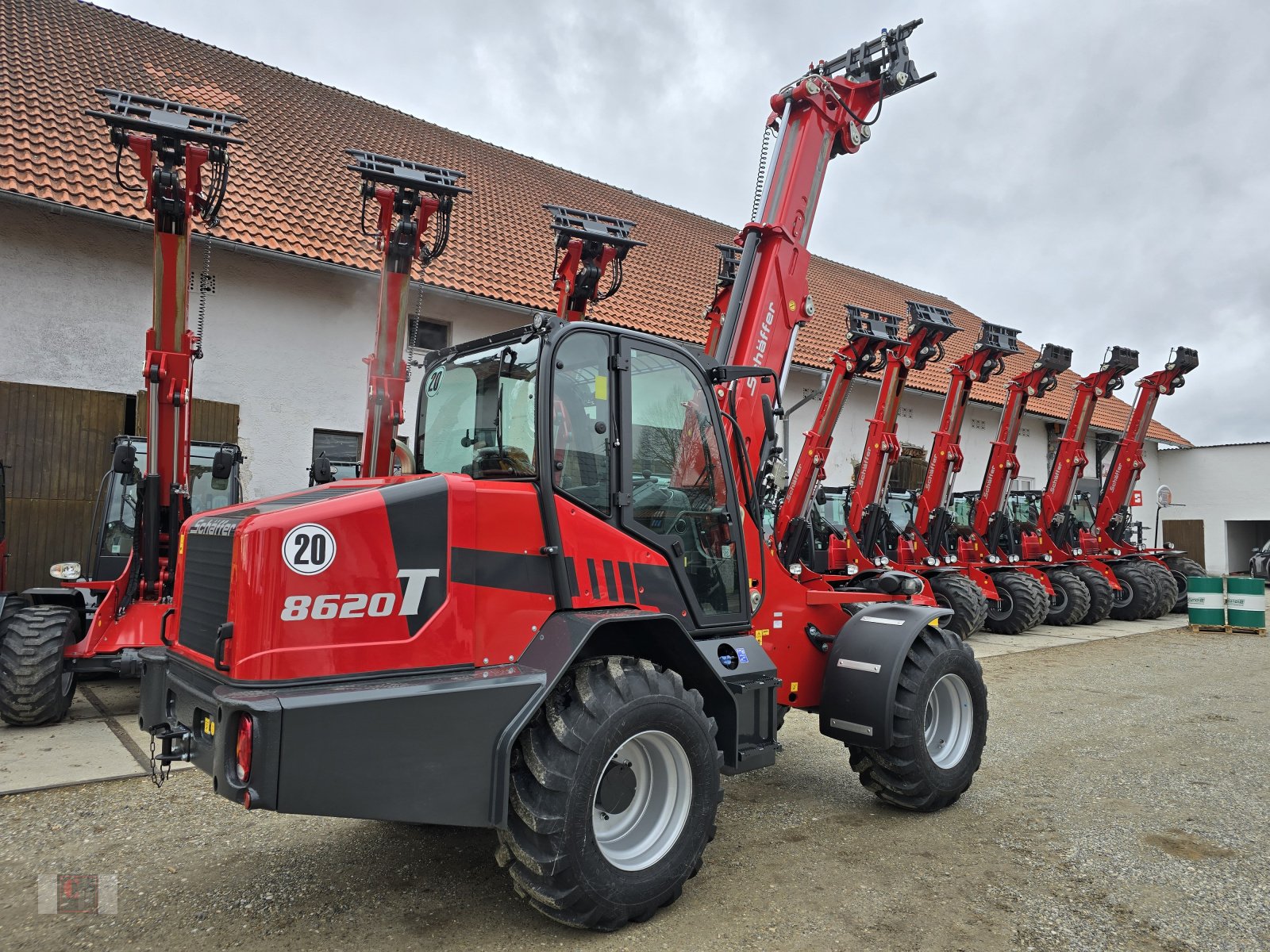 Teleradlader typu Schäffer 8620 T - 2, Neumaschine w Gerolsbach (Zdjęcie 15)