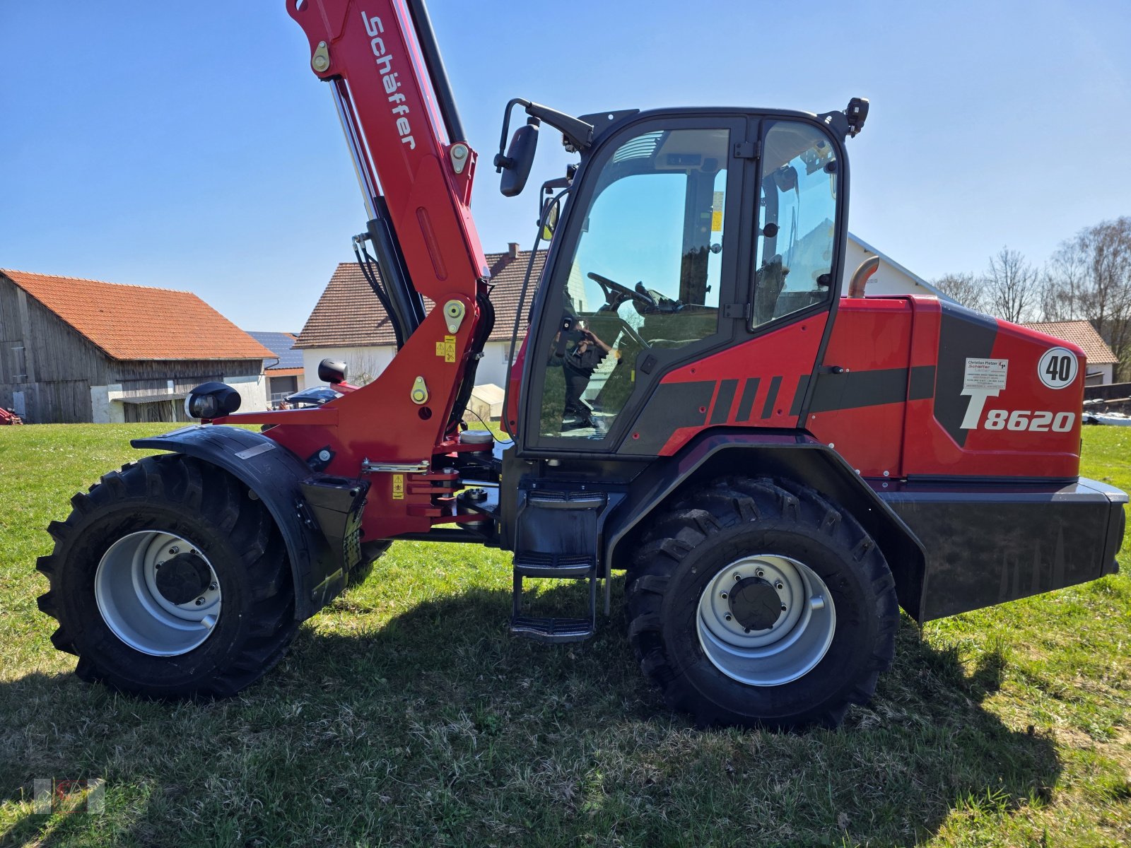 Teleradlader του τύπου Schäffer 8620 T, Gebrauchtmaschine σε Gerolsbach (Φωτογραφία 1)
