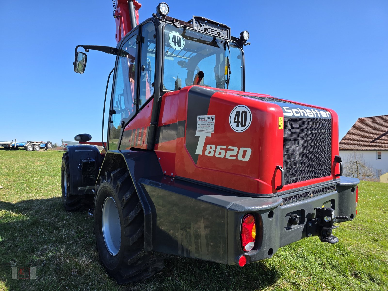Teleradlader του τύπου Schäffer 8620 T, Gebrauchtmaschine σε Gerolsbach (Φωτογραφία 2)