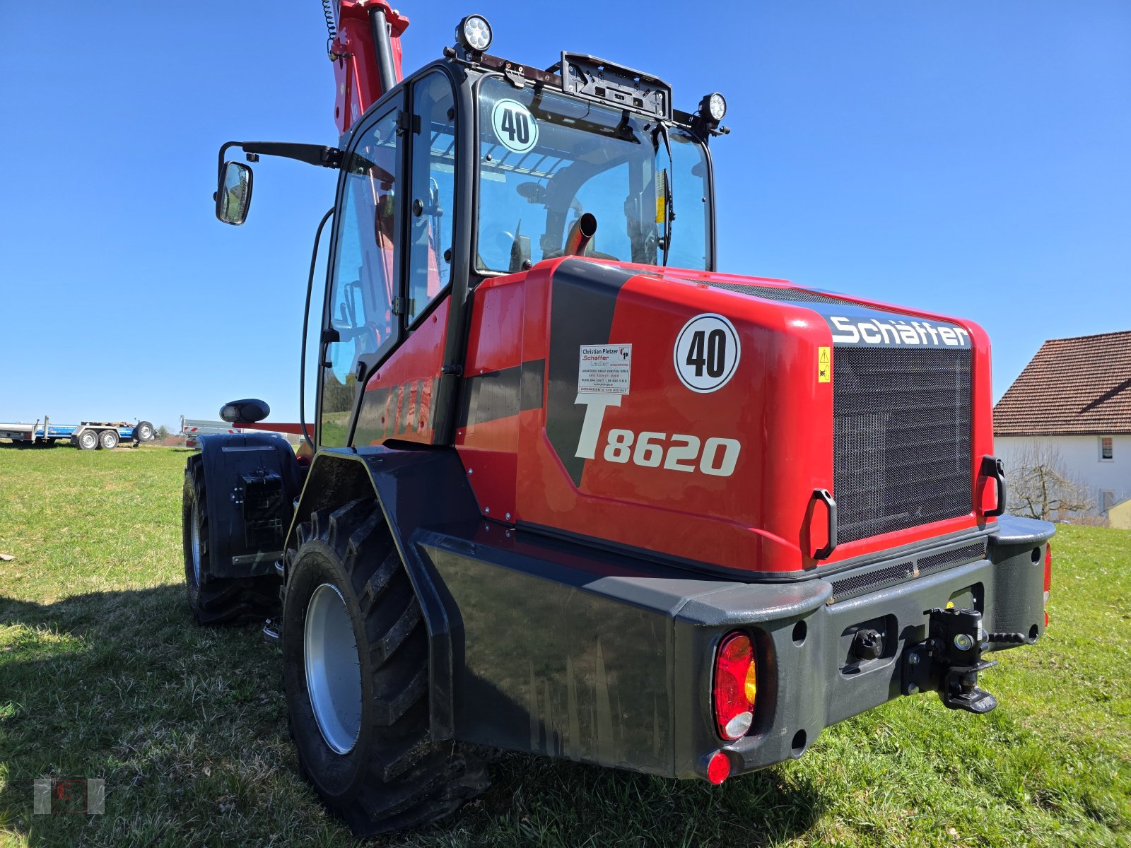 Teleradlader του τύπου Schäffer 8620 T, Gebrauchtmaschine σε Gerolsbach (Φωτογραφία 3)