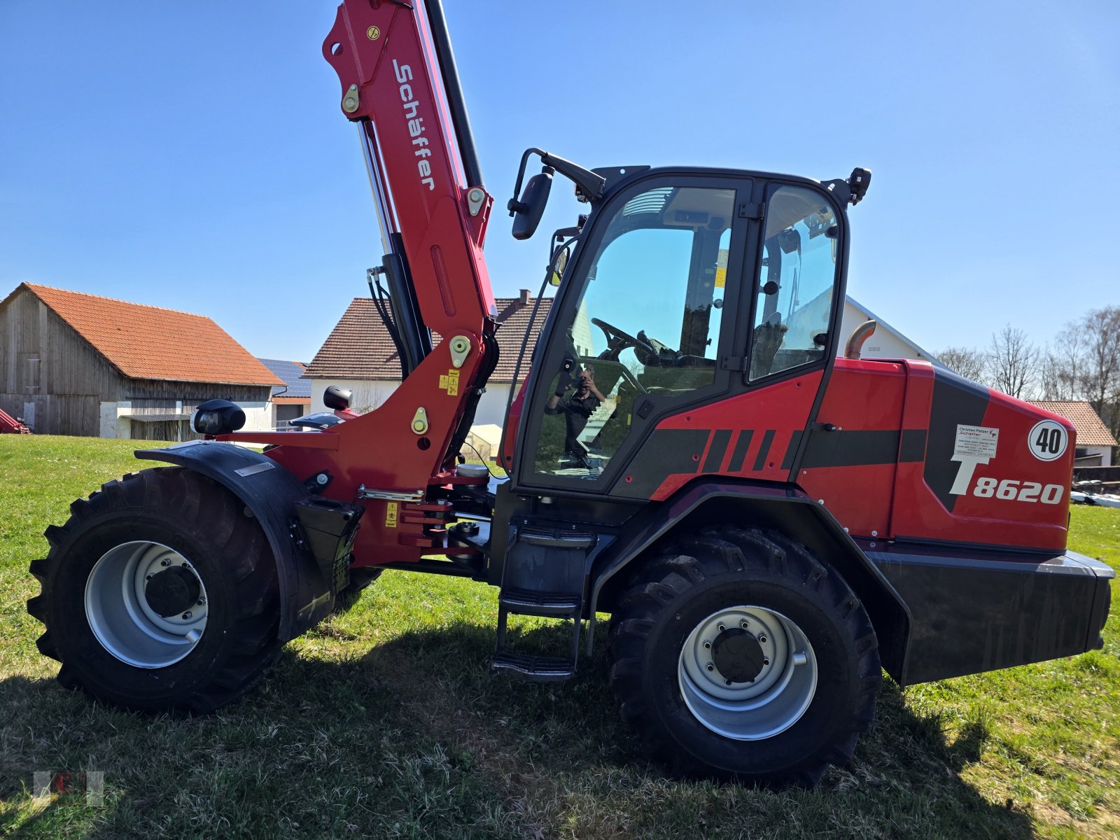 Teleradlader του τύπου Schäffer 8620 T, Gebrauchtmaschine σε Gerolsbach (Φωτογραφία 11)