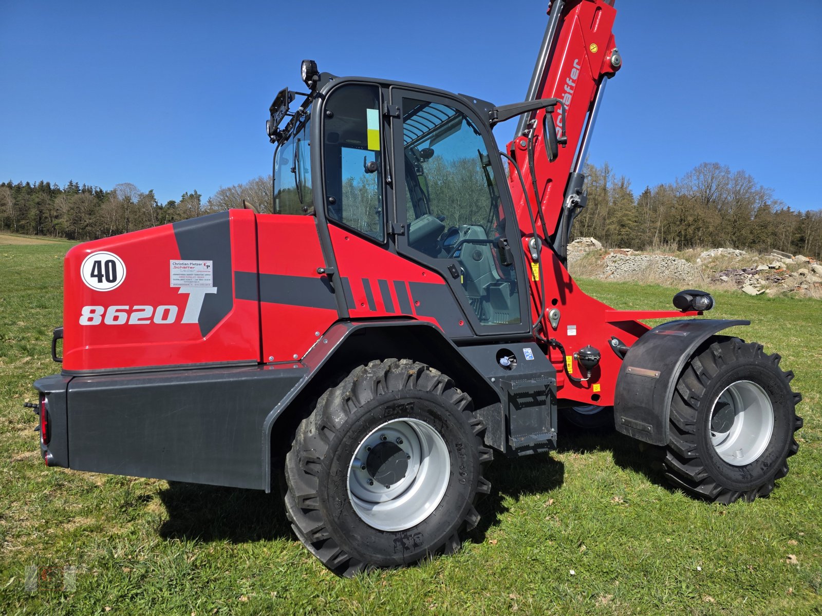 Teleradlader του τύπου Schäffer 8620 T, Gebrauchtmaschine σε Gerolsbach (Φωτογραφία 17)