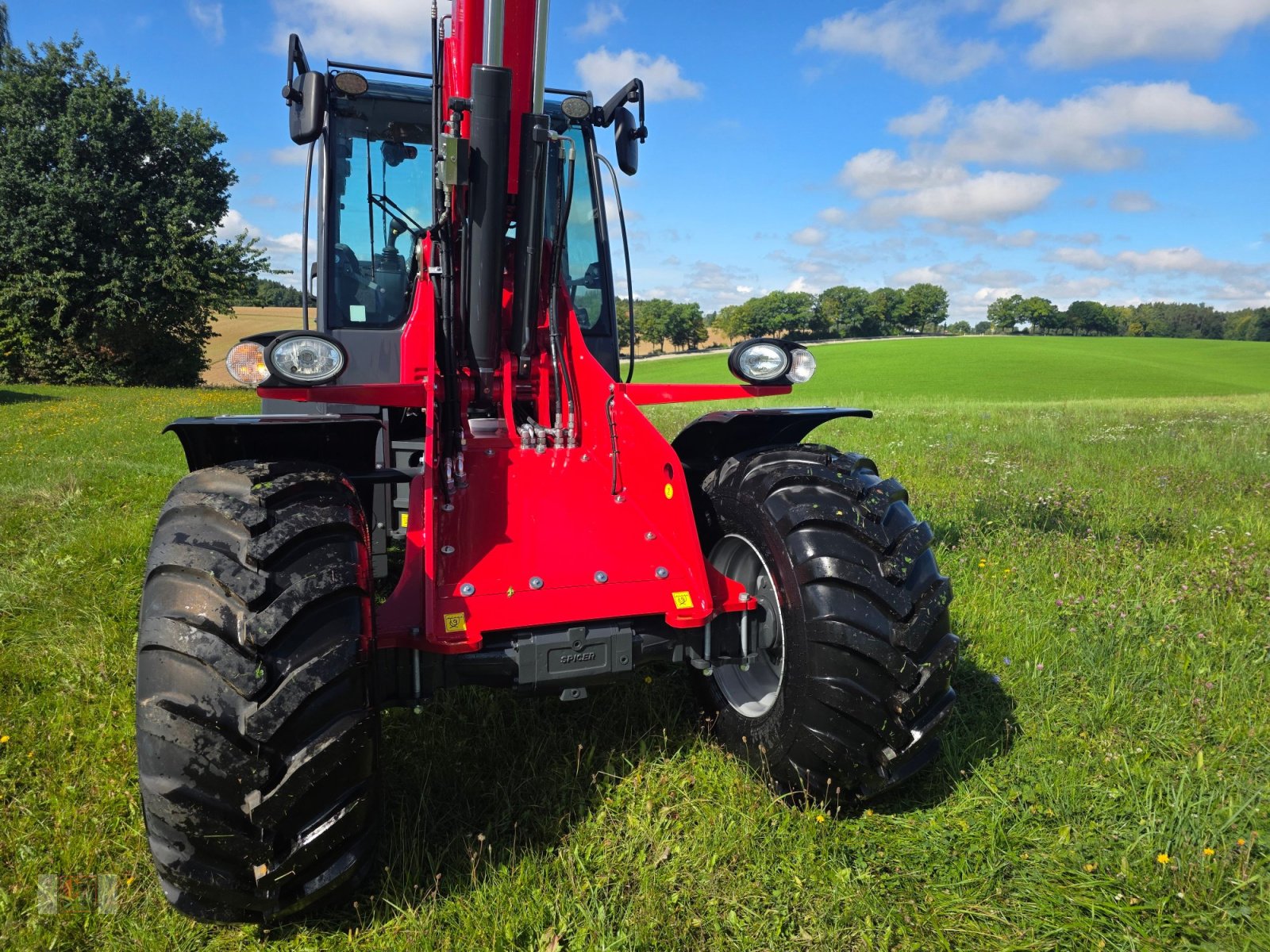 Teleradlader του τύπου Schäffer 8620 T, Neumaschine σε Gerolsbach (Φωτογραφία 4)