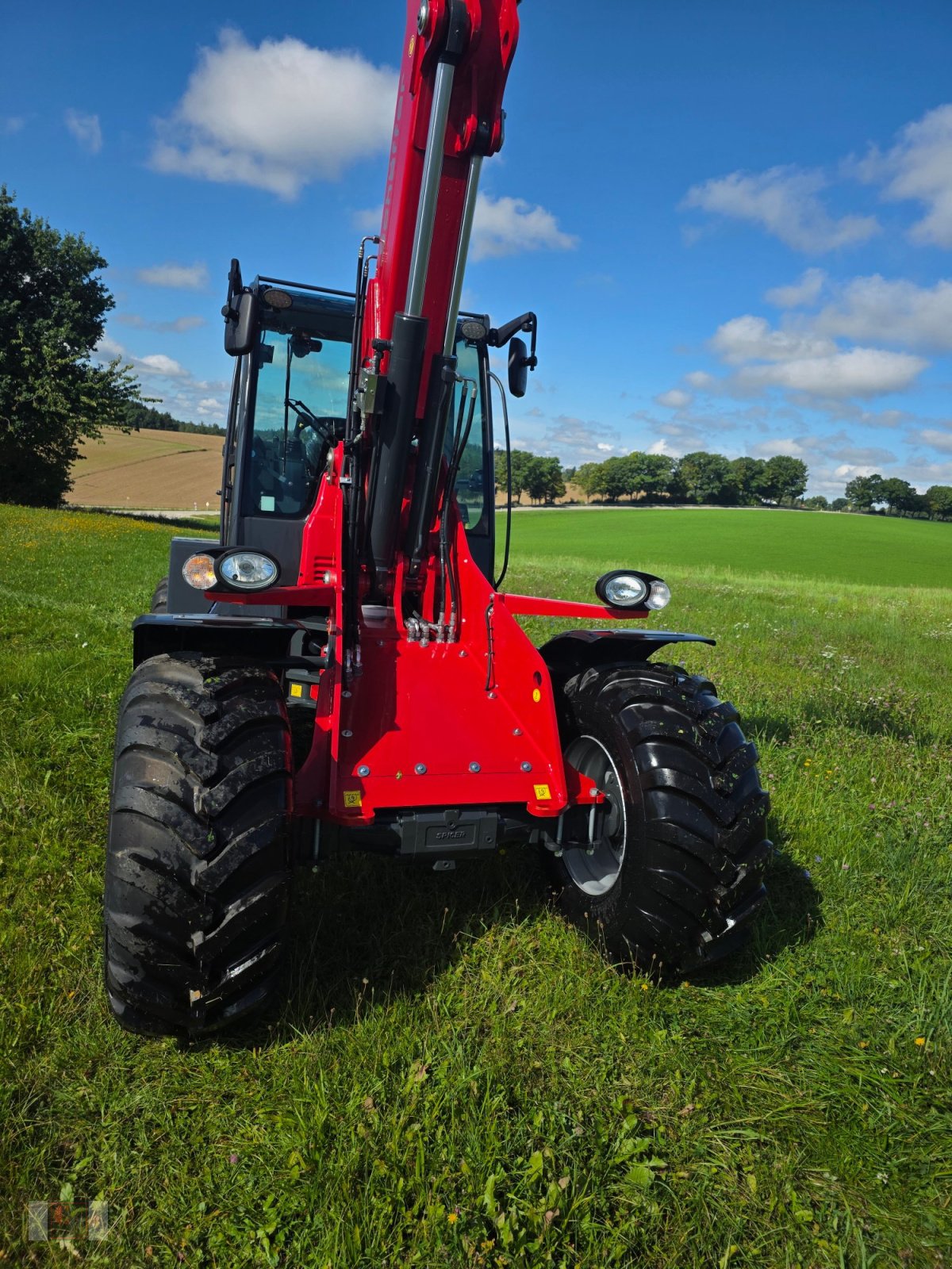 Teleradlader του τύπου Schäffer 8620 T, Neumaschine σε Gerolsbach (Φωτογραφία 5)