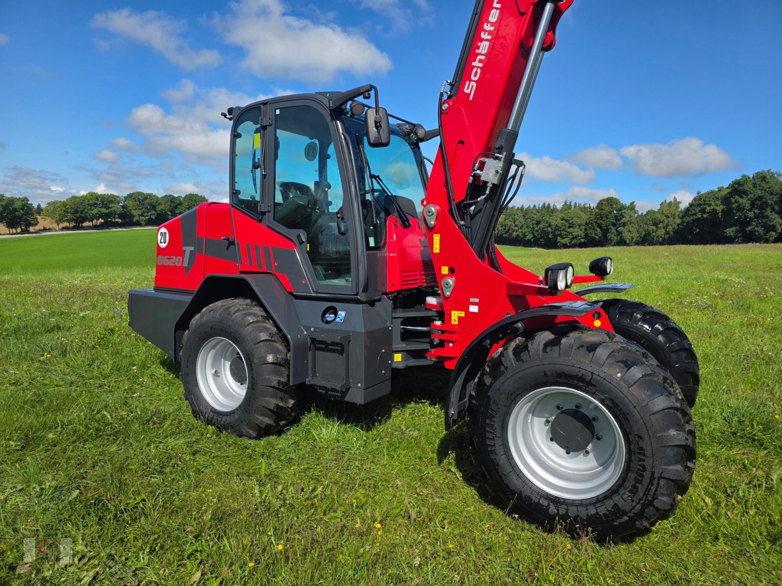 Teleradlader του τύπου Schäffer 8620 T, Neumaschine σε Gerolsbach (Φωτογραφία 7)