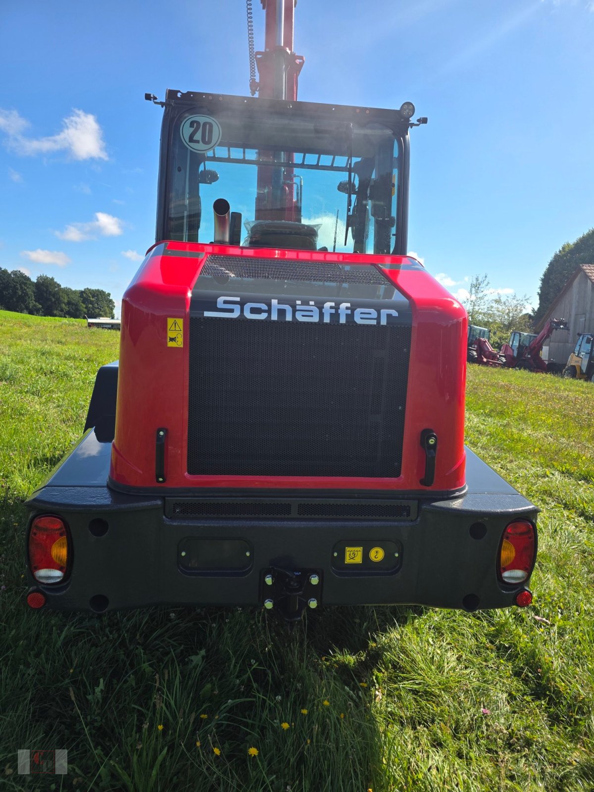 Teleradlader του τύπου Schäffer 8620 T, Neumaschine σε Gerolsbach (Φωτογραφία 9)