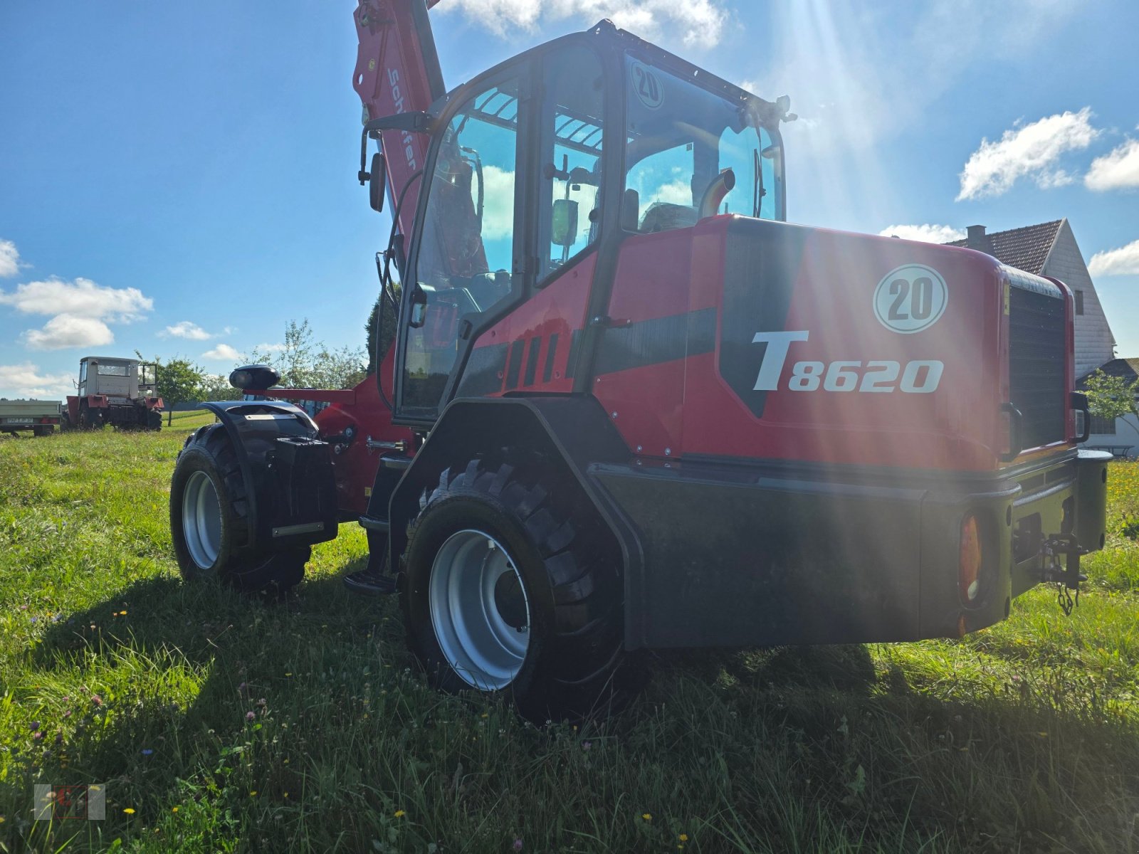 Teleradlader του τύπου Schäffer 8620 T, Neumaschine σε Gerolsbach (Φωτογραφία 10)