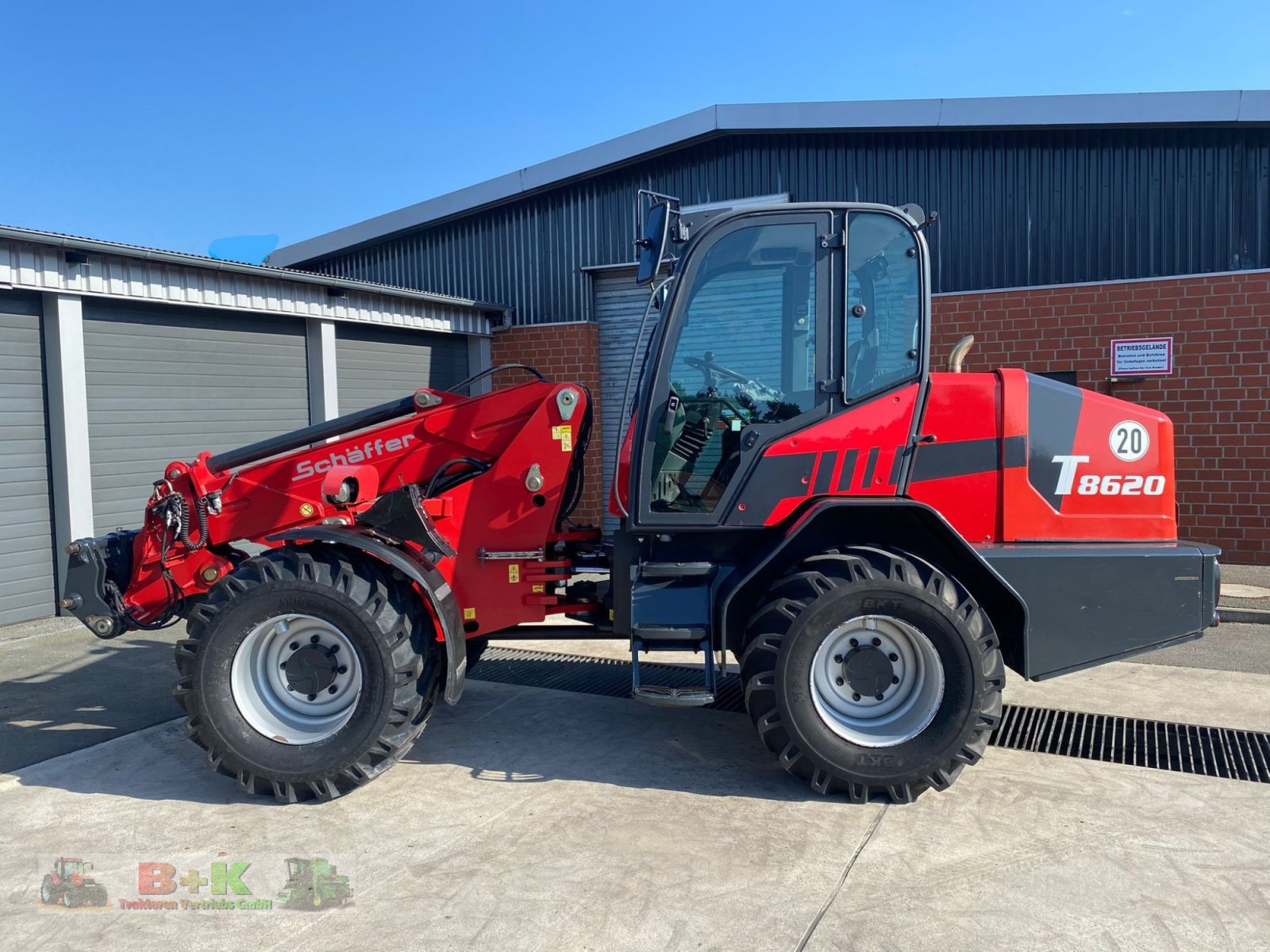 Teleradlader del tipo Schäffer 8620 T, Gebrauchtmaschine In Kettenkamp (Immagine 2)