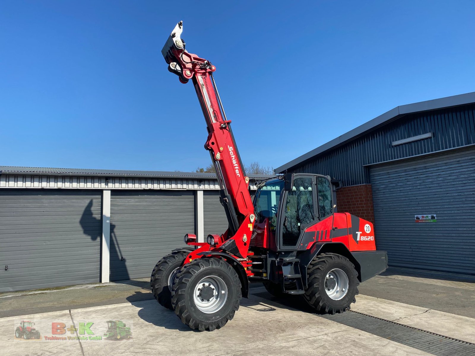 Teleradlader del tipo Schäffer 8620 T, Gebrauchtmaschine In Kettenkamp (Immagine 3)
