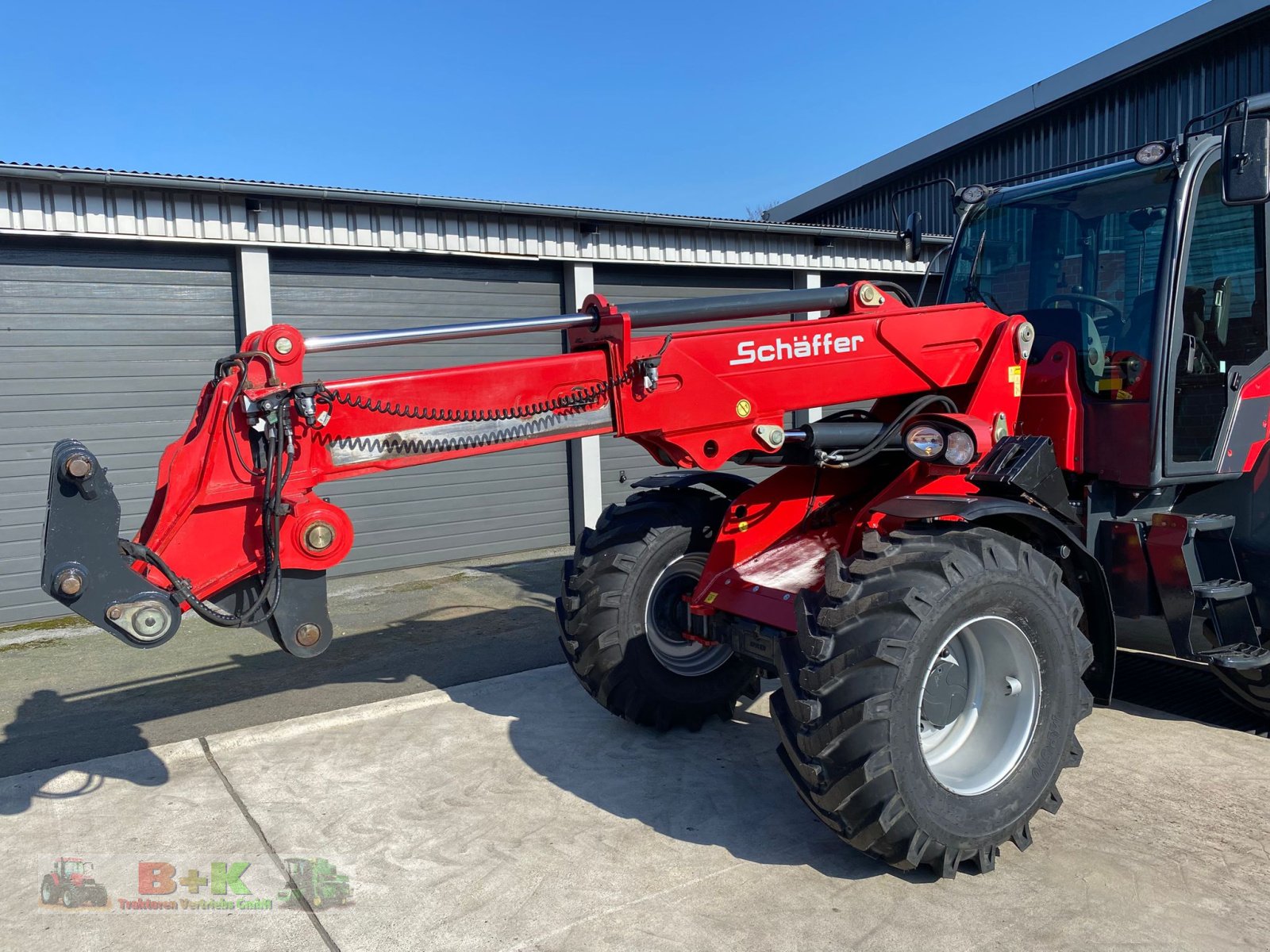 Teleradlader del tipo Schäffer 8620 T, Gebrauchtmaschine In Kettenkamp (Immagine 5)
