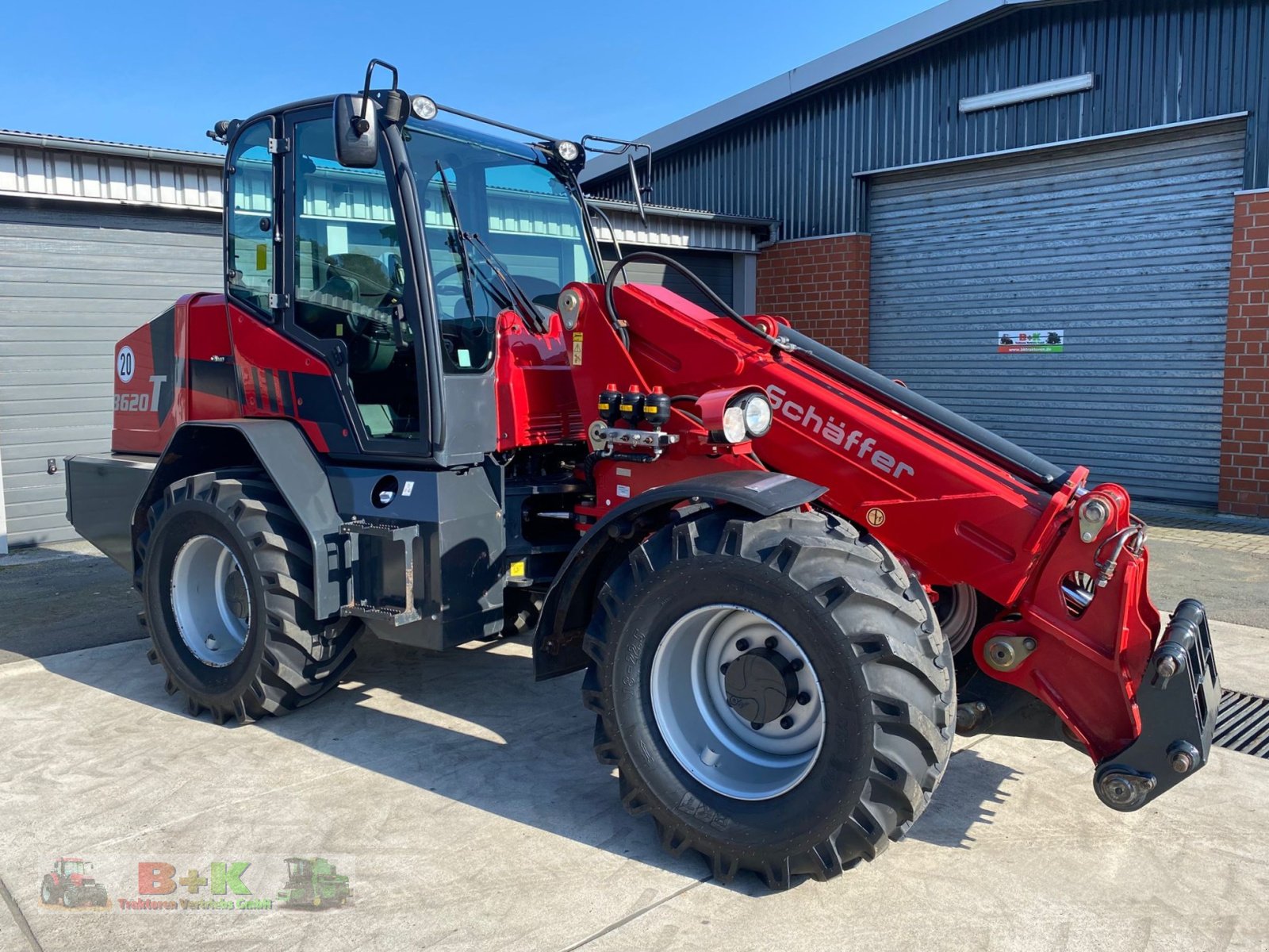 Teleradlader del tipo Schäffer 8620 T, Gebrauchtmaschine In Kettenkamp (Immagine 7)