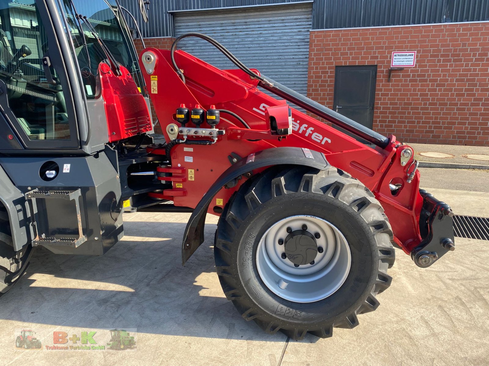 Teleradlader del tipo Schäffer 8620 T, Gebrauchtmaschine In Kettenkamp (Immagine 9)