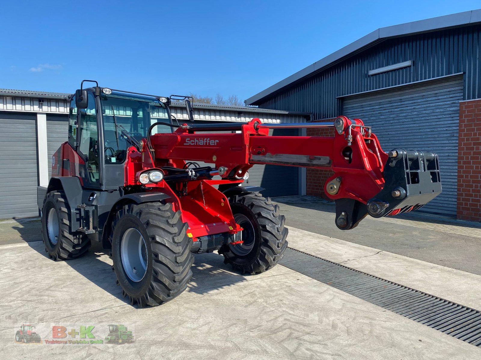 Teleradlader del tipo Schäffer 8620 T, Gebrauchtmaschine In Kettenkamp (Immagine 10)