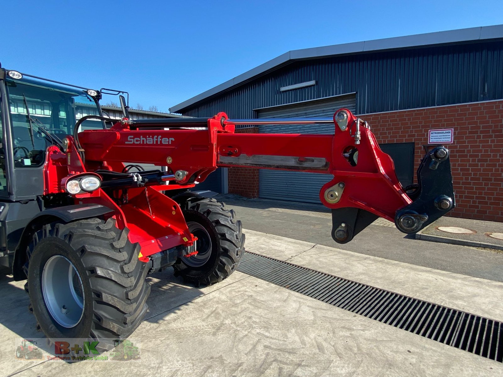 Teleradlader del tipo Schäffer 8620 T, Gebrauchtmaschine In Kettenkamp (Immagine 11)