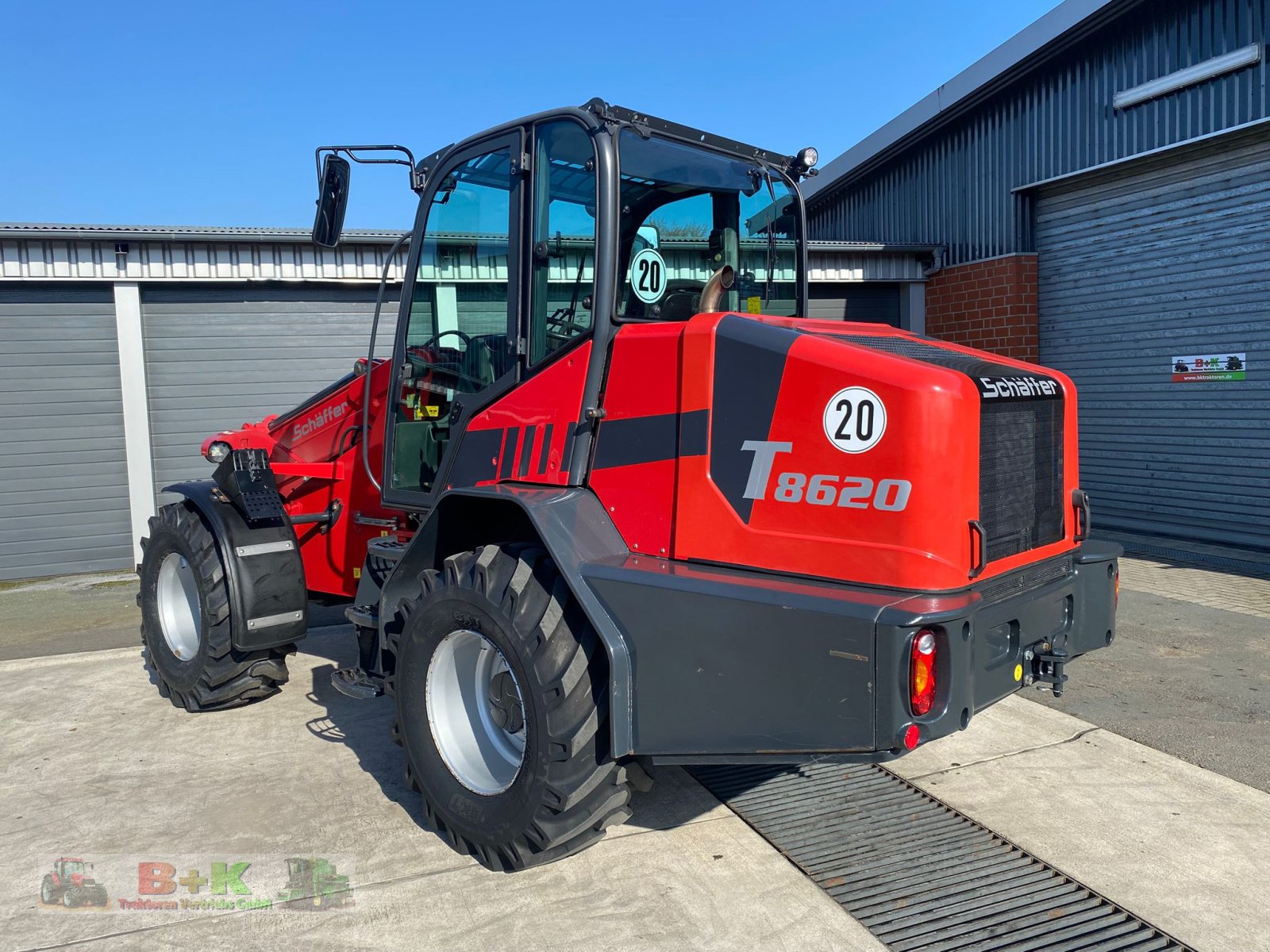 Teleradlader del tipo Schäffer 8620 T, Gebrauchtmaschine In Kettenkamp (Immagine 14)