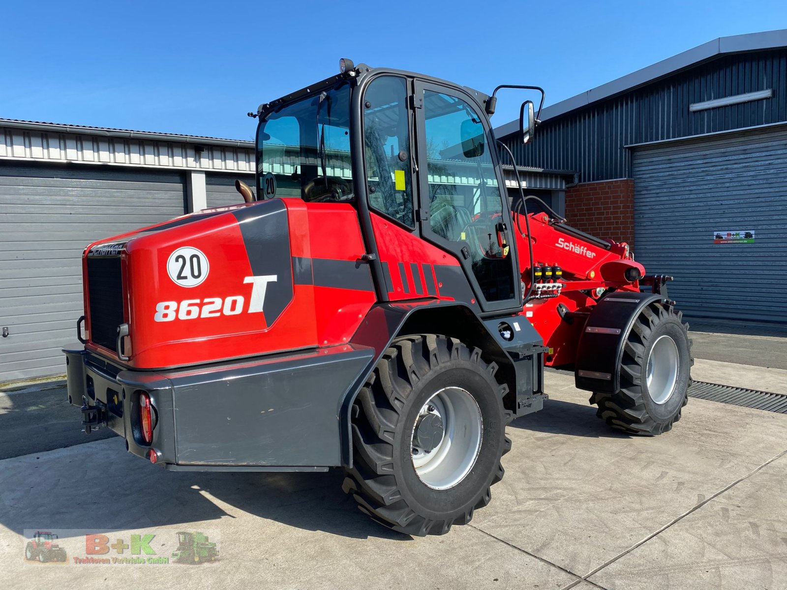 Teleradlader del tipo Schäffer 8620 T, Gebrauchtmaschine In Kettenkamp (Immagine 15)