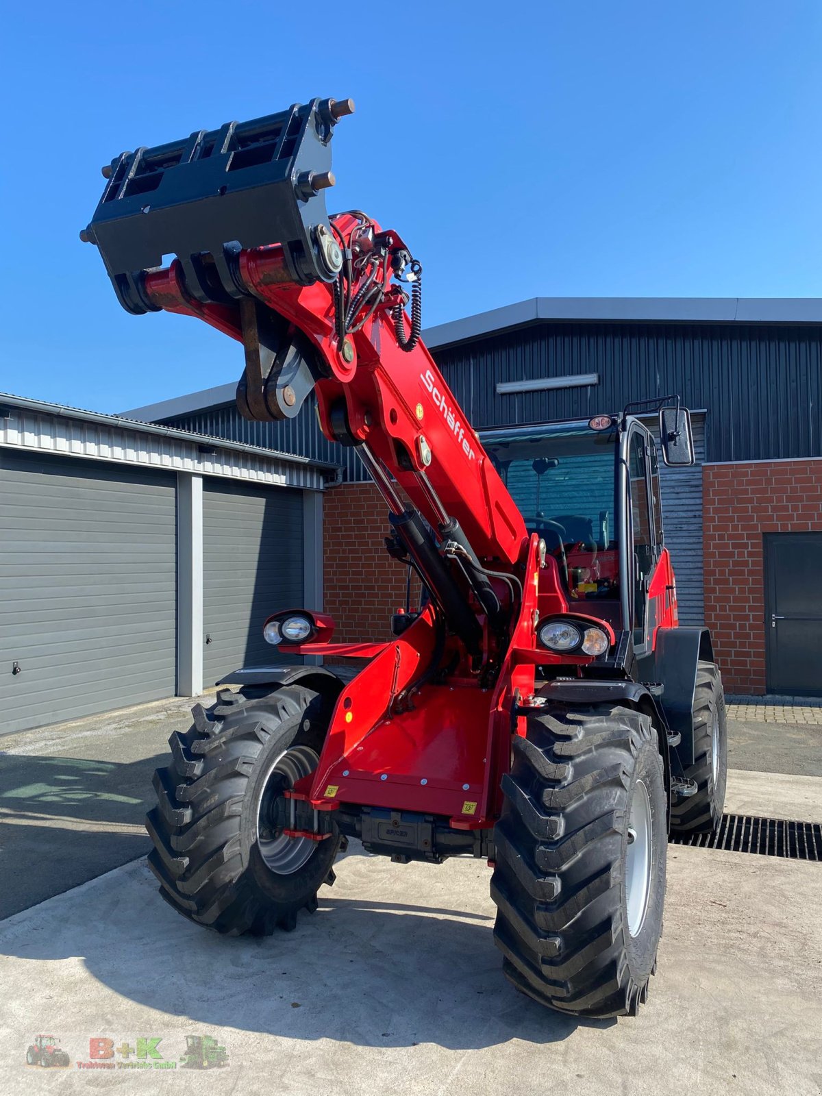 Teleradlader del tipo Schäffer 8620 T, Gebrauchtmaschine In Kettenkamp (Immagine 16)