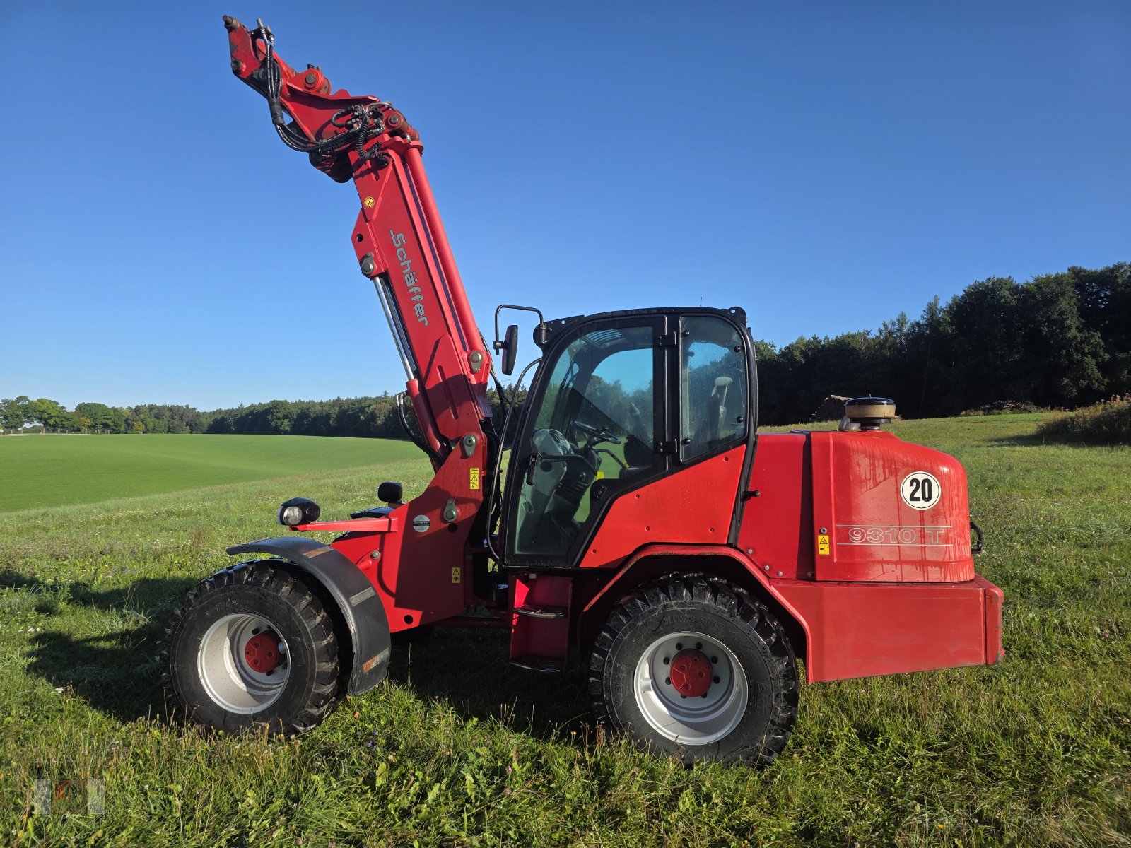 Teleradlader of the type Schäffer 9310 T, Gebrauchtmaschine in Gerolsbach (Picture 1)