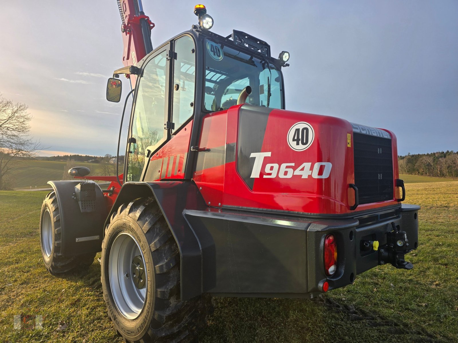 Teleradlader του τύπου Schäffer 9640 T, Neumaschine σε Gerolsbach (Φωτογραφία 10)