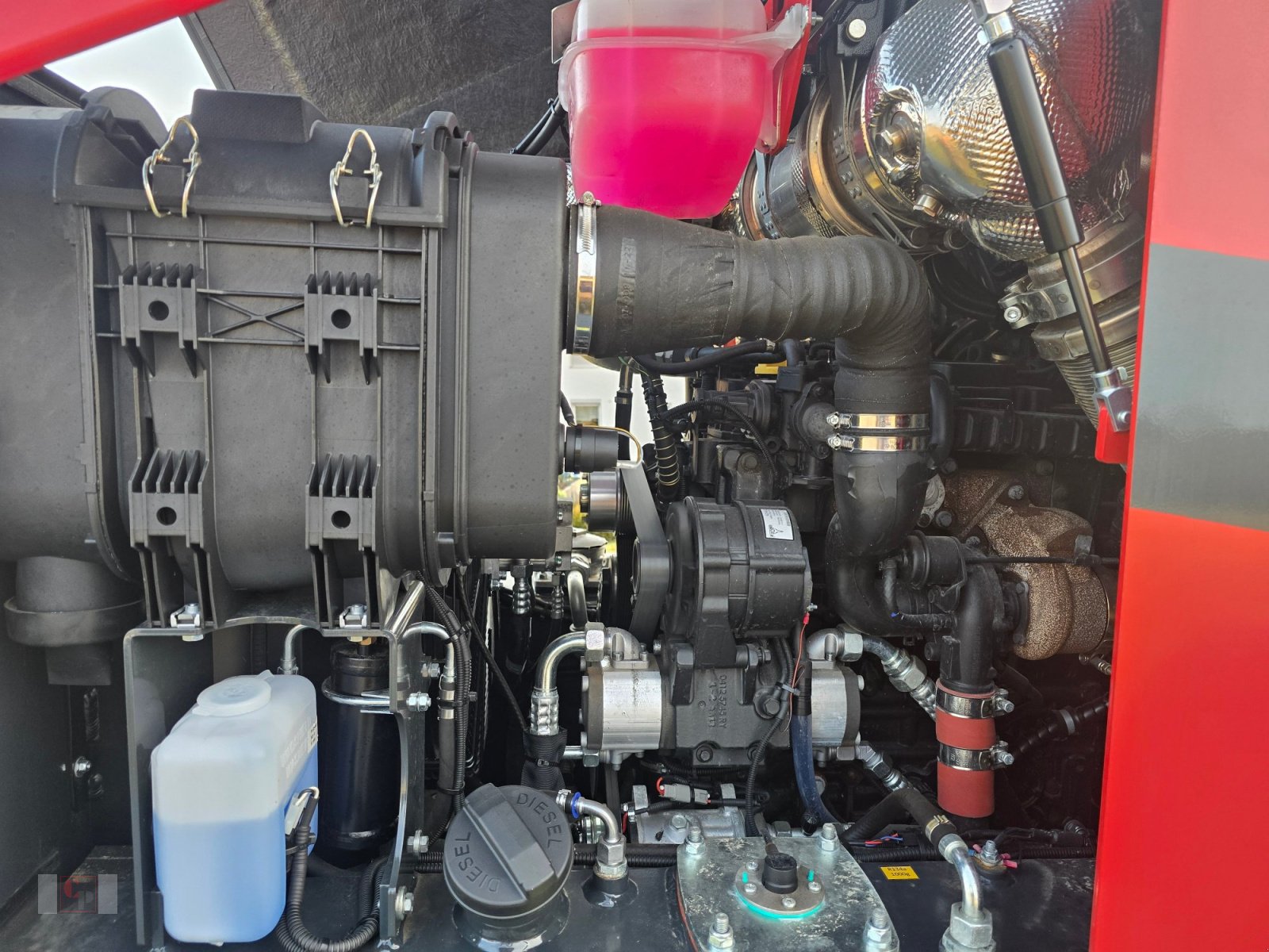 Teleradlader του τύπου Schäffer 9640 T, Neumaschine σε Gerolsbach (Φωτογραφία 12)