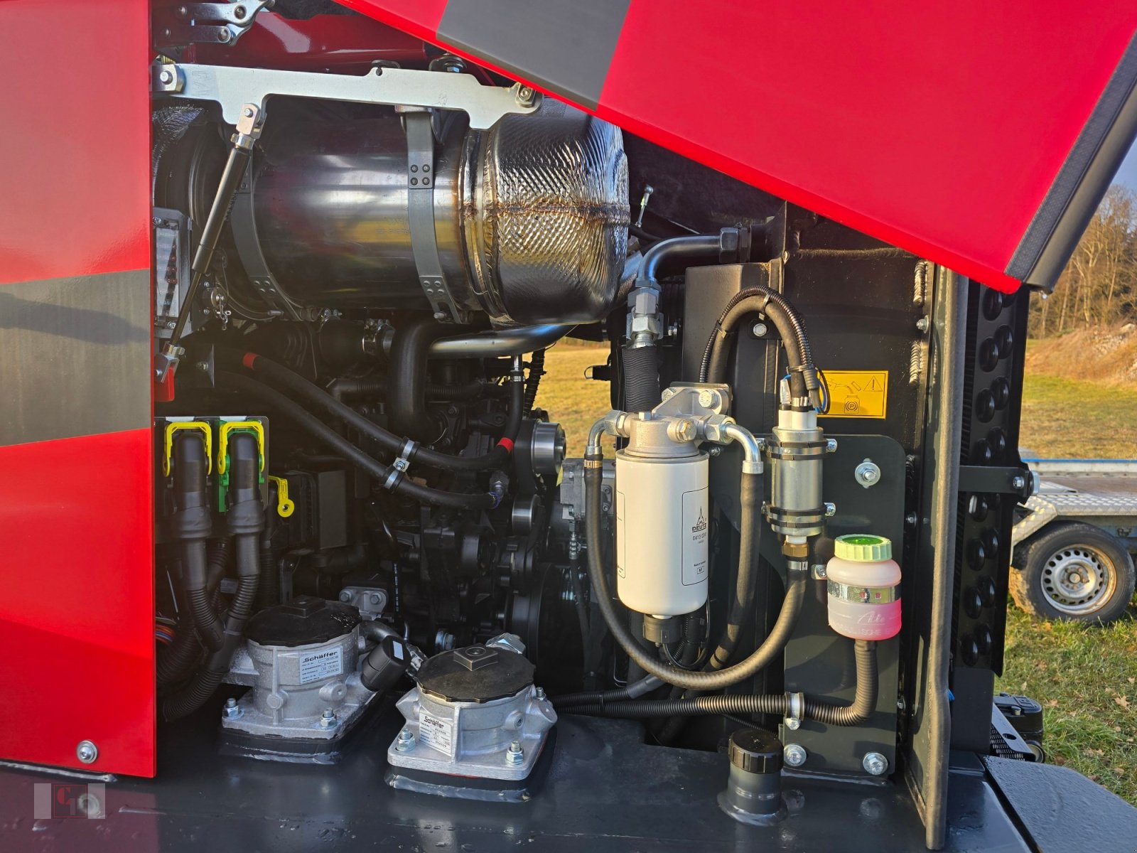 Teleradlader του τύπου Schäffer 9640 T, Neumaschine σε Gerolsbach (Φωτογραφία 13)