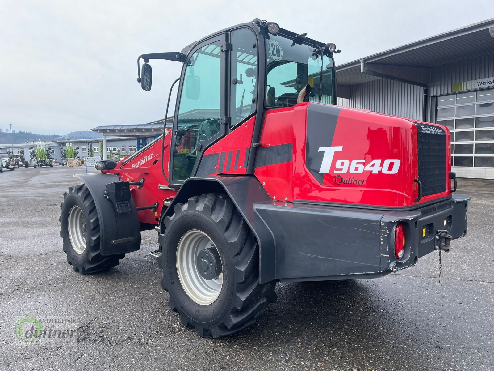 Teleradlader van het type Schäffer 9640 T, Gebrauchtmaschine in Münsingen (Foto 3)