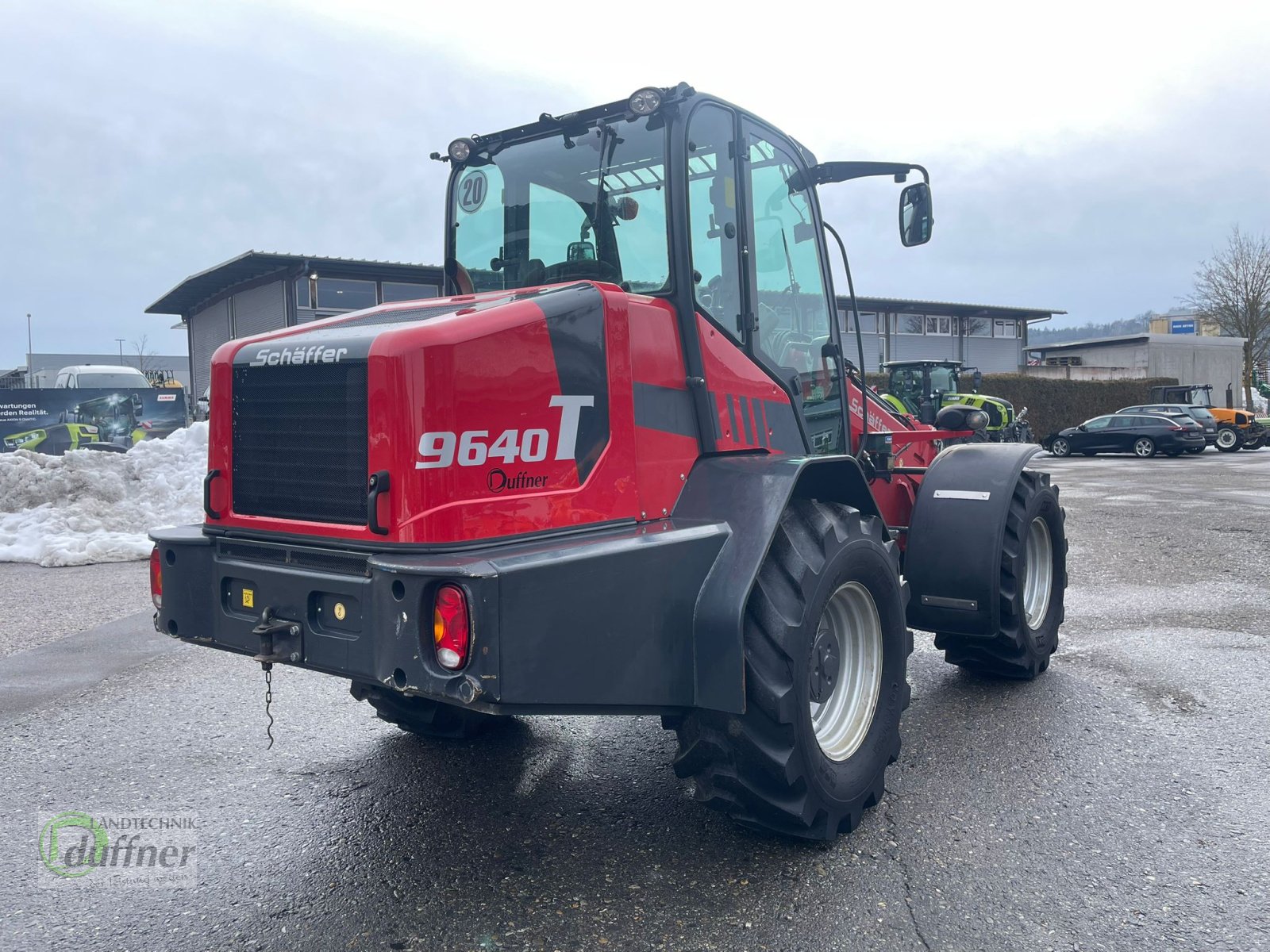Teleradlader van het type Schäffer 9640 T, Gebrauchtmaschine in Münsingen (Foto 4)