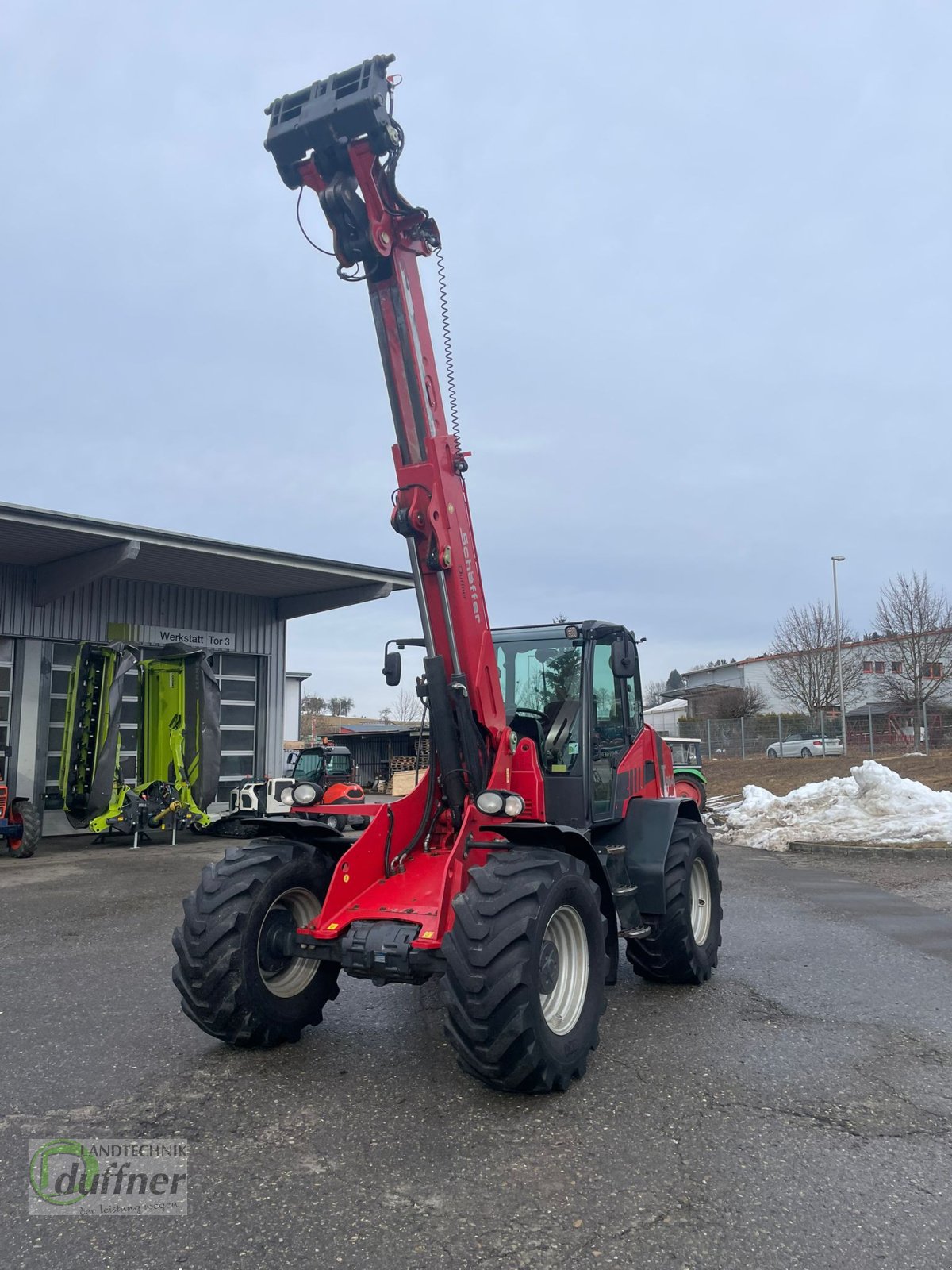 Teleradlader van het type Schäffer 9640 T, Gebrauchtmaschine in Münsingen (Foto 7)