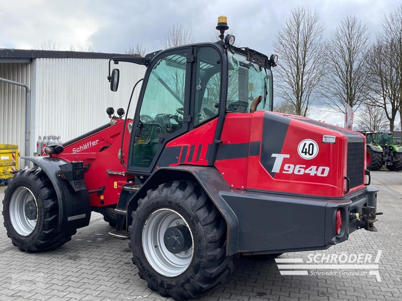 Teleradlader of the type Schäffer 9640 T, Gebrauchtmaschine in Jade OT Schweiburg (Picture 4)