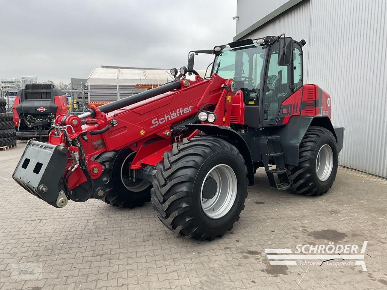 Teleradlader του τύπου Schäffer 9660 T, Gebrauchtmaschine σε Wildeshausen (Φωτογραφία 4)