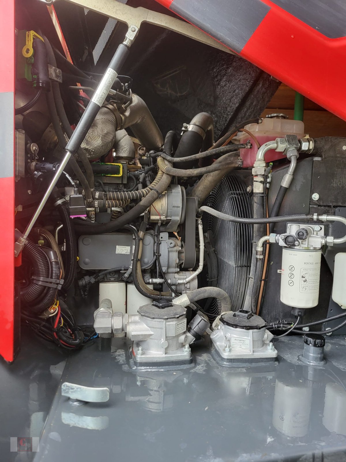 Teleradlader типа Schäffer 9660T, Gebrauchtmaschine в Gerolsbach (Фотография 4)