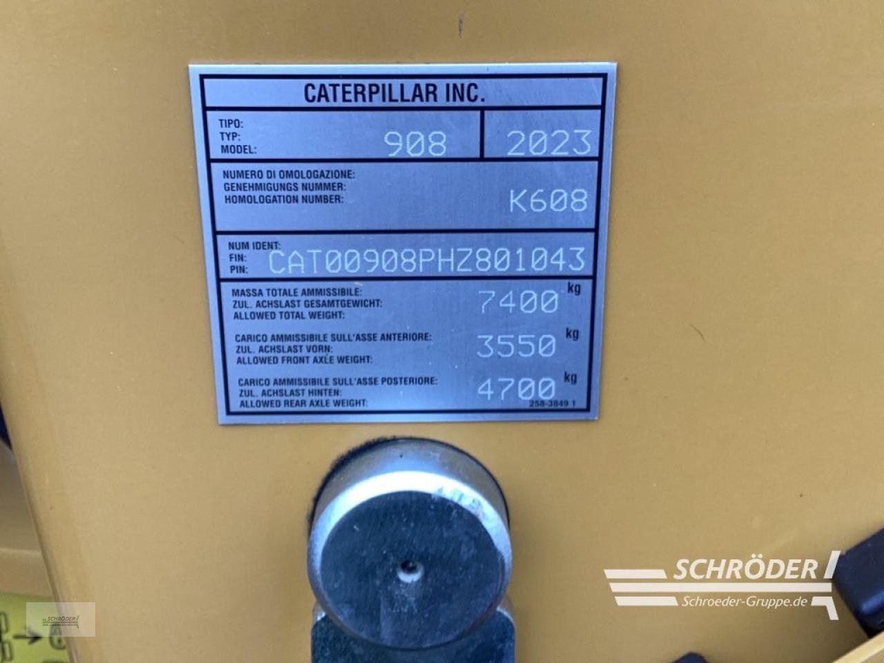 Teleradlader του τύπου Sonstige 908 HL-14, Neumaschine σε Hemmoor (Φωτογραφία 4)