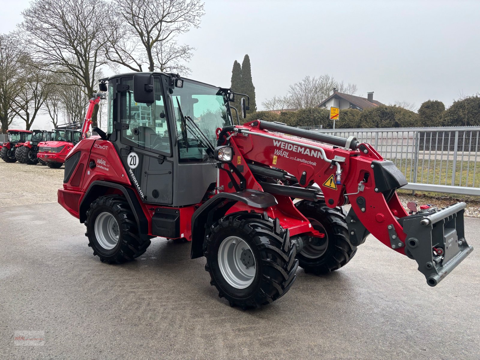 Teleradlader του τύπου Weidemann  2060 T, Neumaschine σε Mitterscheyern (Φωτογραφία 3)