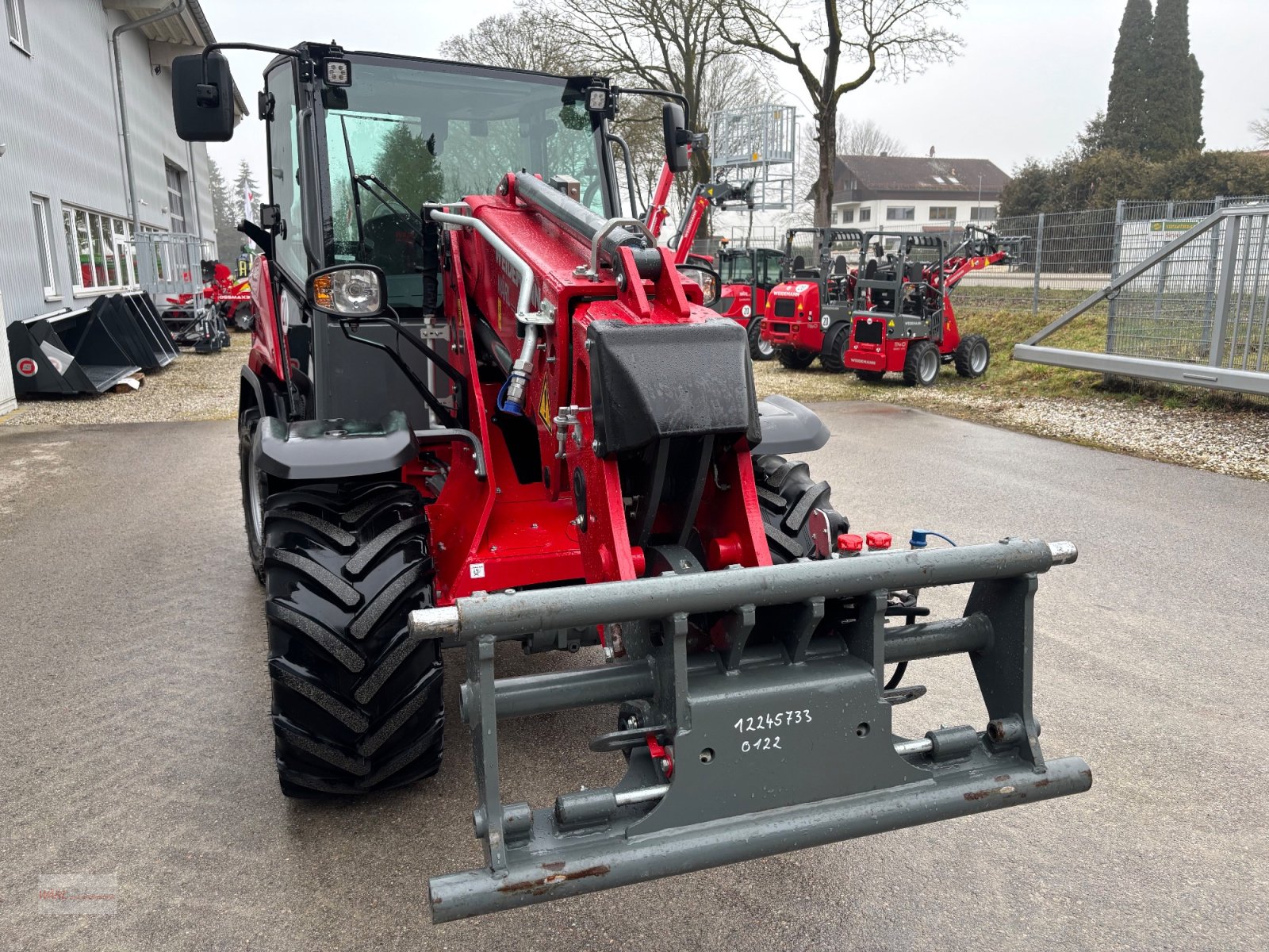 Teleradlader του τύπου Weidemann  2060 T, Neumaschine σε Mitterscheyern (Φωτογραφία 4)