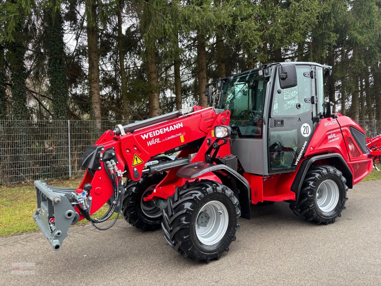 Teleradlader του τύπου Weidemann  2060 T, Neumaschine σε Mitterscheyern (Φωτογραφία 7)