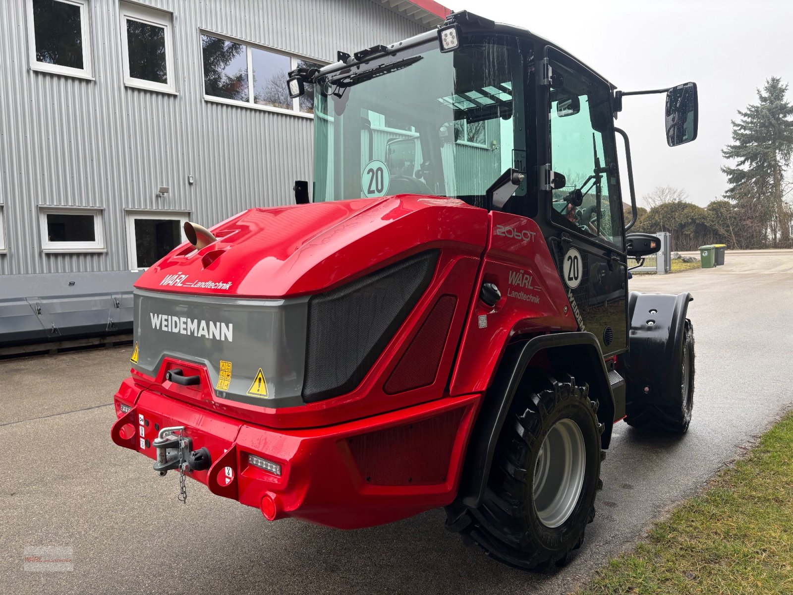 Teleradlader του τύπου Weidemann  2060 T, Neumaschine σε Mitterscheyern (Φωτογραφία 8)