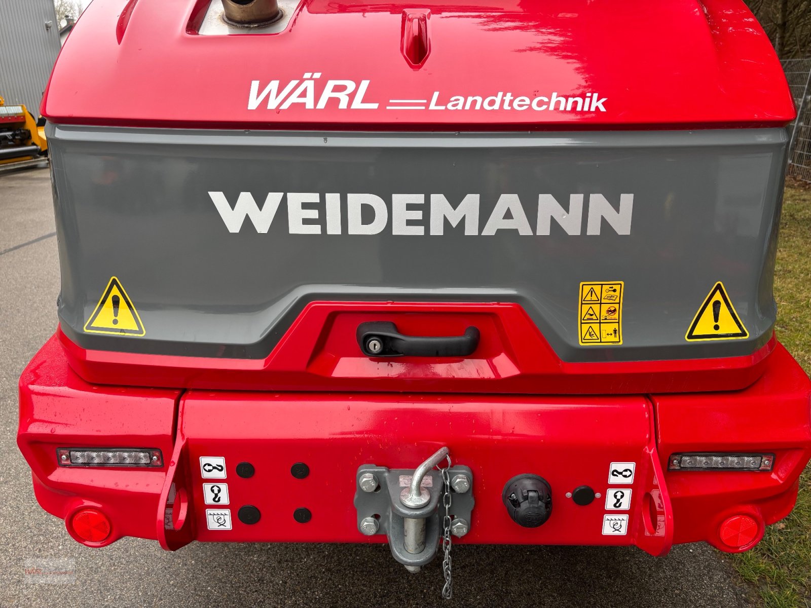 Teleradlader του τύπου Weidemann  2060 T, Neumaschine σε Mitterscheyern (Φωτογραφία 9)