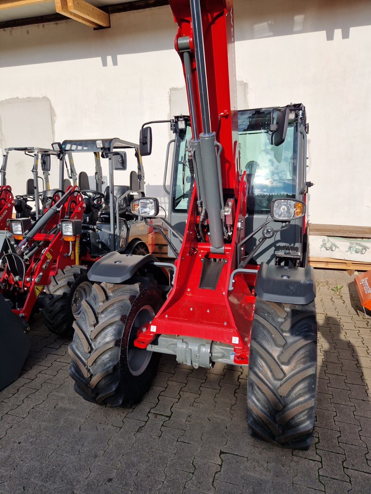 Teleradlader des Typs Weidemann  2060T, Neumaschine in Bad Sobernheim (Bild 1)