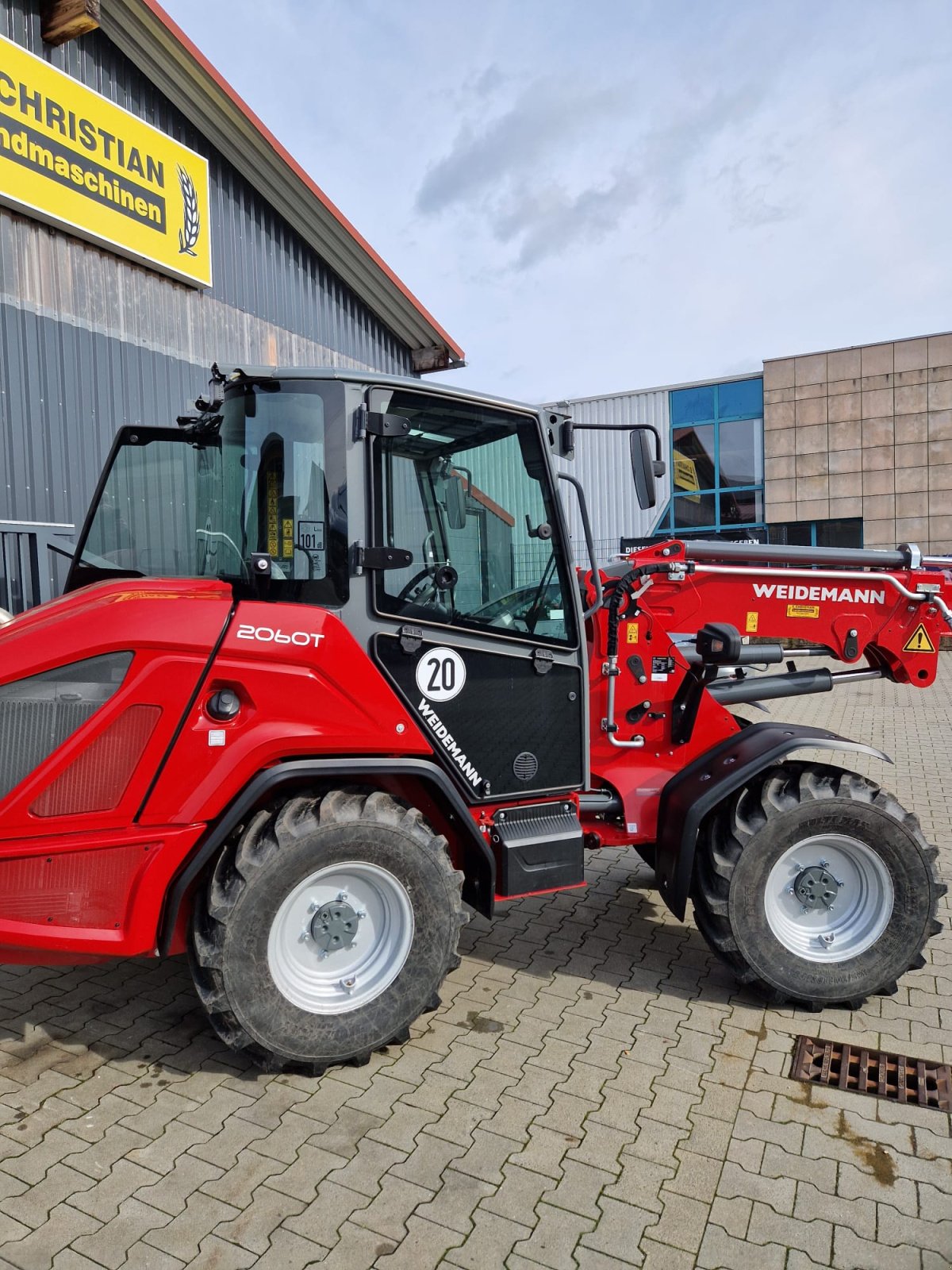 Teleradlader typu Weidemann  2060T, Neumaschine v Bad Sobernheim (Obrázok 16)