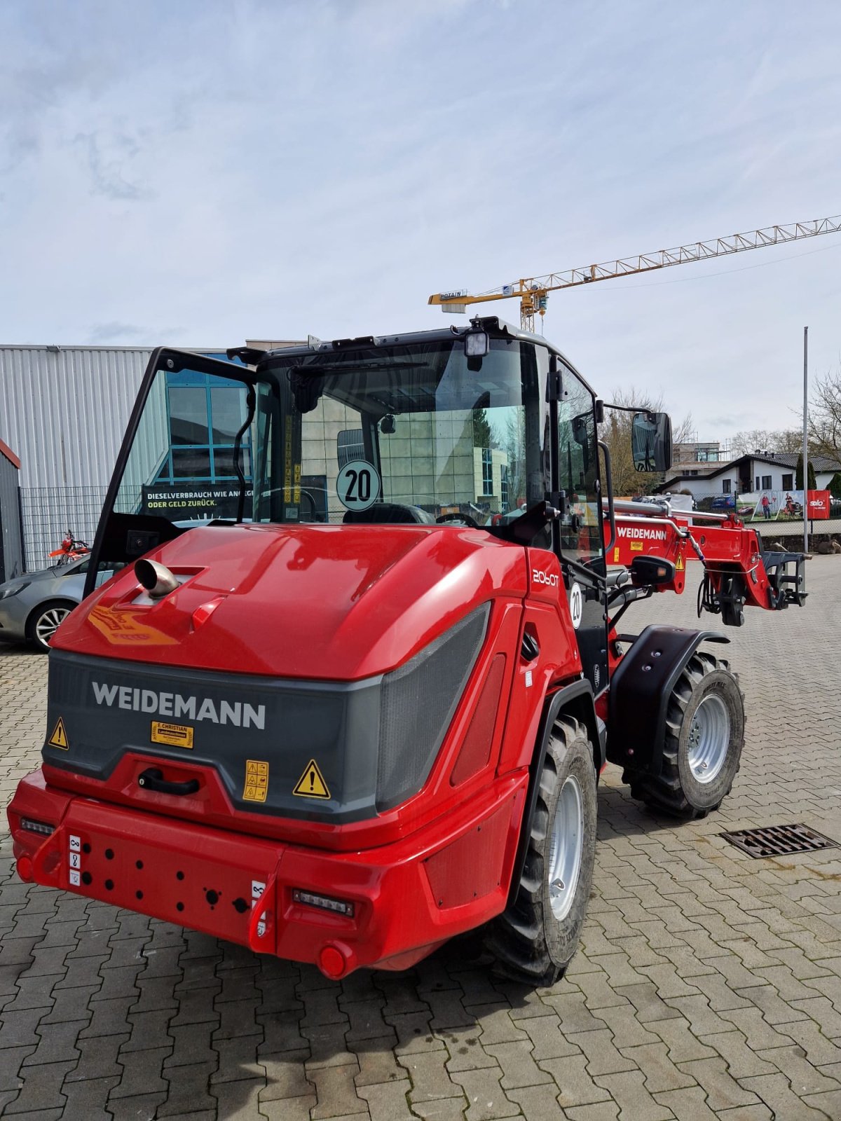 Teleradlader typu Weidemann  2060T, Neumaschine v Bad Sobernheim (Obrázok 17)