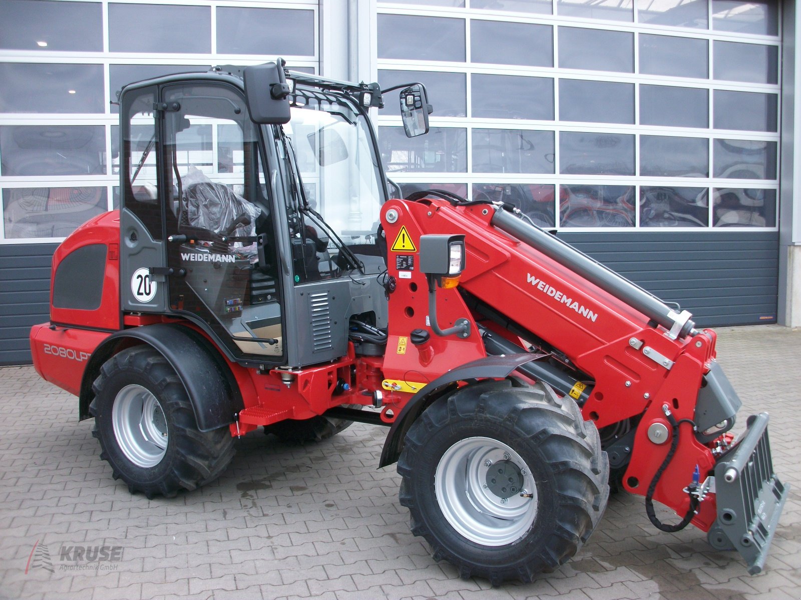 Teleradlader typu Weidemann  2080 LP T, Neumaschine v Fürstenau (Obrázok 4)